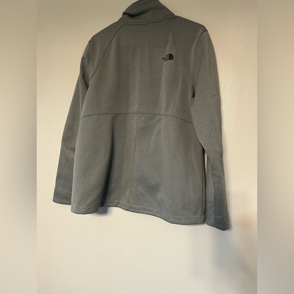 The North Face Women’s Apex Risor Gray Jacket Full Zipper - Picture 5 of 6